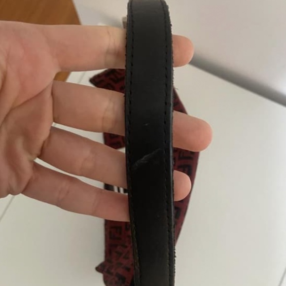 SOLD - AUTHENTIC Fendi Zucchino Baguette - Picture 8 of 9